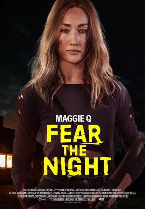 Exclusive Fear the Night Poster Previews Maggie Q Action Movie