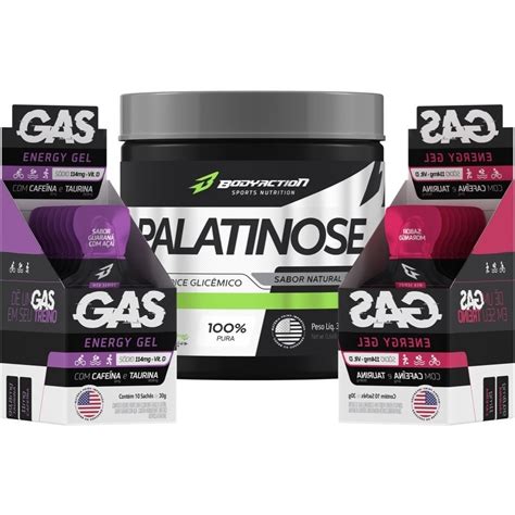 Kit X Gas Energy Gel Sach S Palatinose G Bodyaction Submarino