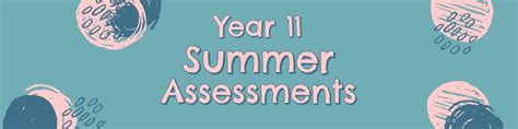 Summer Assessments Pontarddulais Comprehensive School