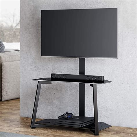 Buy Fitueyes Floor Tv Stand For 23 55 Inch Tvs Universal Corner Tv