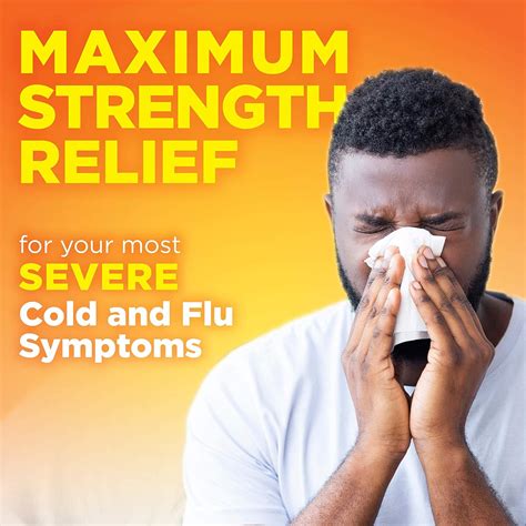 Severe Daytime Cold Flu Maximum Strength Liquid Medicine Relieves