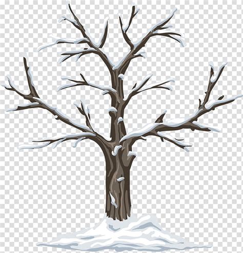 Winter Trees Clip Art