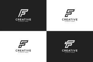 Set Of Initial Letter F Logo Design Graphic By Dunia Creative Fabrica