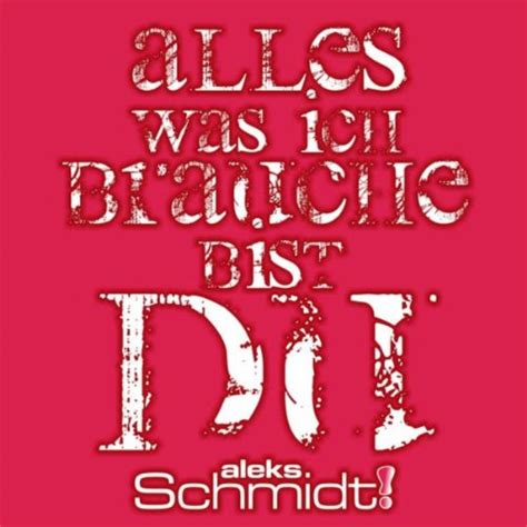 Alles Was Ich Brauche Bist Du By Aleks Schmidt On Amazon Music Amazon