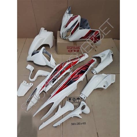 Coverset Yamaha Lagenda 115 Carbfi Lz Shopee Malaysia