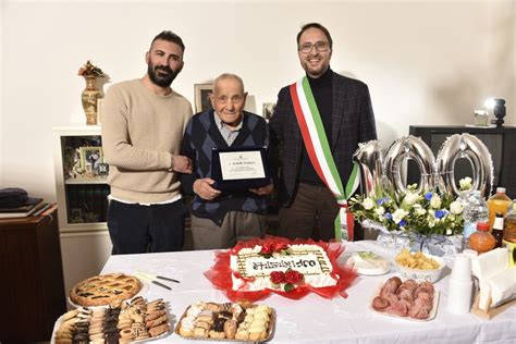 Achille Schiavi Compie 100 Anni Cronache Picene