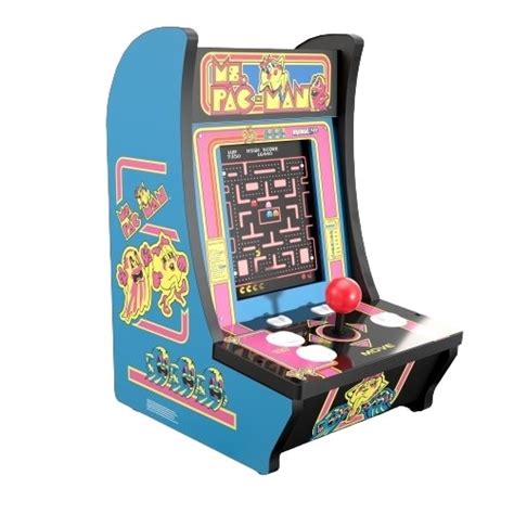 Arcade1Up Ms PAC MAN Countercade 5 Games Desktop Arcade Game Machine