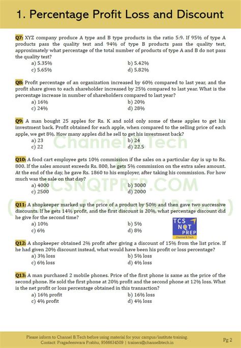 Solution Tcs Nqt Questions Batch Tcsnqtprep Studypool