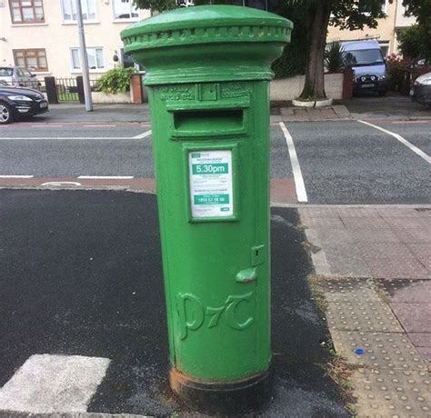 Irish Post Box Walkinstown Dublin Antique Mailbox Post Box