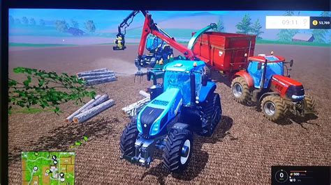 Farming Simulator Ps Fazendo E Vendendo Lascas De Madeira Youtube