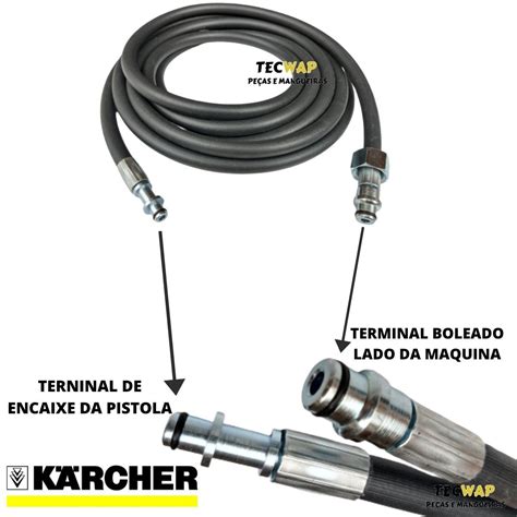 Mangueira De Lavadora Karcher Good Metros Terminal De A O