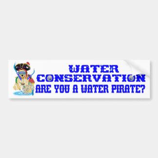 Water Conservation Bumper Stickers - Car Stickers | Zazzle