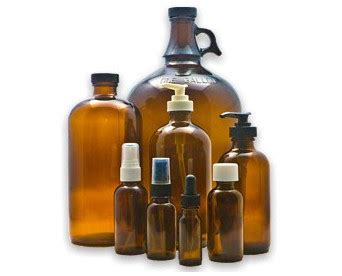 Amber Glass Bottles - Wholesale Glass Bottles for Essential Oils, Skin ...