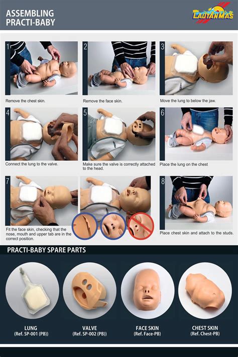 Practi Baby Cpr Training Manikin Made In Spain Lautanmas