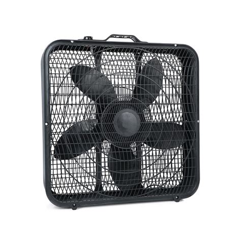 Simple Deluxe 20 Box Fan 3 Speed Cooling Table Fan With Aerodynamic