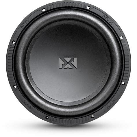 NVX NSW102V2 350 Watt Dual 2 Ohm 10 Subwoofer Vented Dual Enclosure