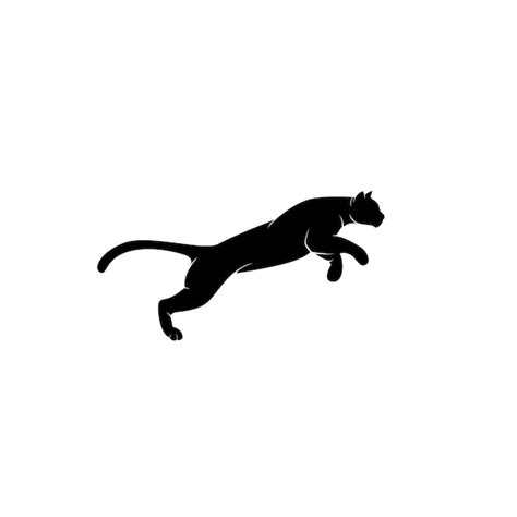 Jaguar Silhouette Tattoo Stock Vector Colourbox | ubicaciondepersonas ...