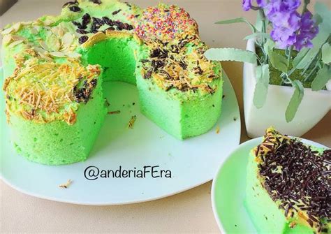 Resep Pandan Chiffon Cake Oleh Anderia Fera Cookpad