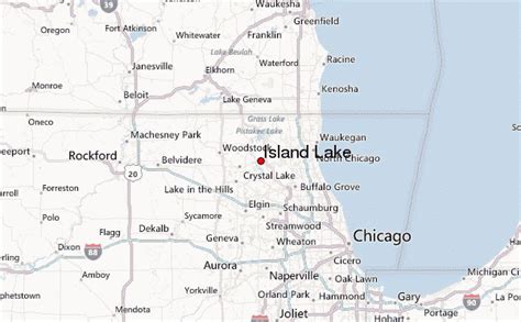 Island Lake State Park Map