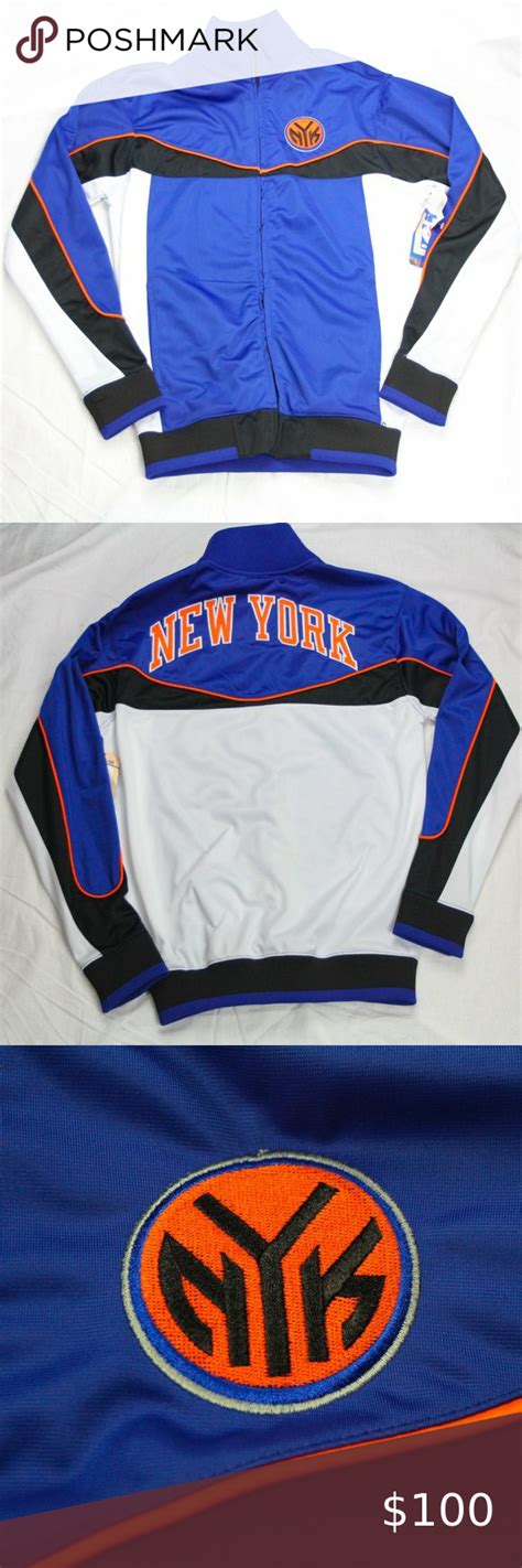 New York Knicks Nba Unk Warm Up Track Jacket Nyk S Track Jackets