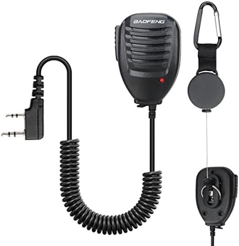 Amazon BAOFENG Original UV 5R Mic For Two Way Radio Shoulder