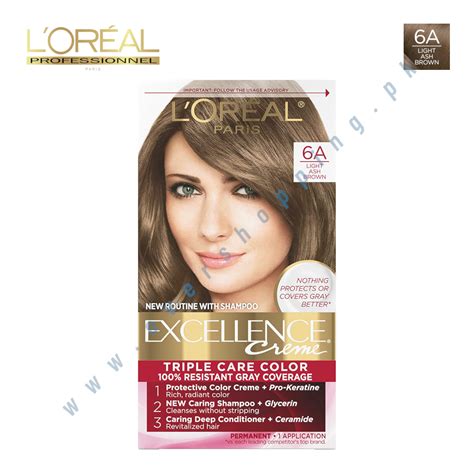 Shop L'Oreal Paris Excellence Creme Permanent Triple Care Hair Color ...