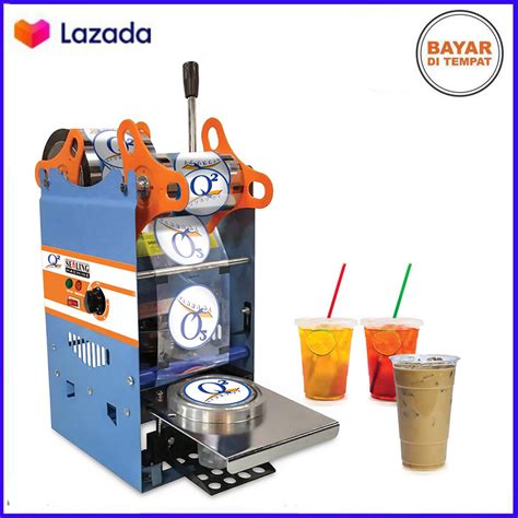 Omicko Sealing Machine Mesin Cup Sealer Press Gelas Plastik Minuman