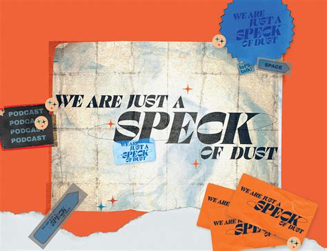 SPECK OF DUST PODCAST On Behance