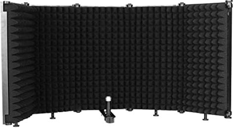 Depusheng W Bouclier D Isolation De Microphone Pliable Enregistrement