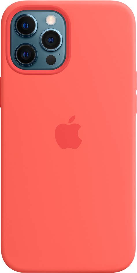 Iphone Pro Max Silikondeksel Med Magsafe Pink Citrus Elkj P Elkj P