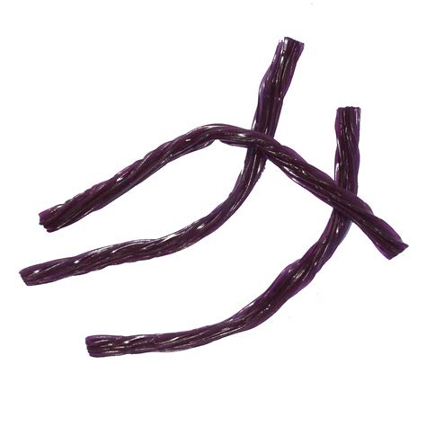 Kennys Purple Juicy Licorice Twists Grape • Licorice Candy • Bulk