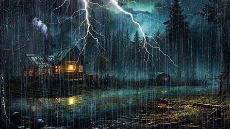 Beat Insomnia To Sleep Instantly With Heavy Rain Perilous Thunder