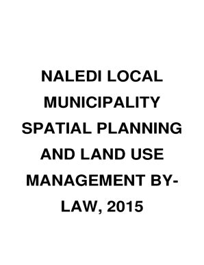 Fillable Online Draft The Spatial Planning And Land Use Management By