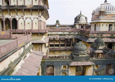 Datia Fort In Datia District Of Madhya Pradesh,India Stock Image ...