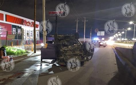 Volcadura En La Panamericana Deja Un Adulto Mayor Lesionado