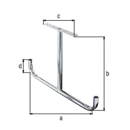 Boite 5 Rcochets De Suspension Pour Plafond En Acier 18 X 43 X 29 5cm