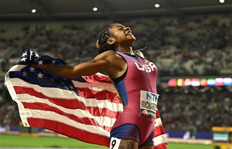 Sha Carri Richardson Sensationally Wins 100 Meter World Title