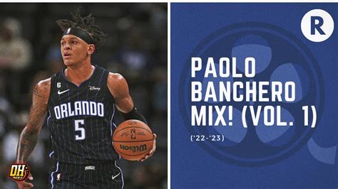 Paolo Banchero Highlight Mix Vol Season Youtube