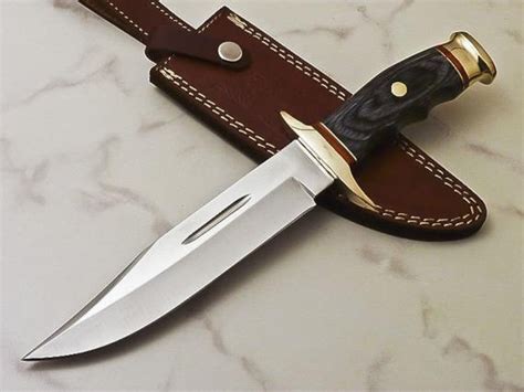 Hand Forged 1095 Hunting Bowie Knife Birthday T Anniversary T