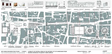 Making The Central Axis Of Historic Ahmedabad Legible Cept Portfolio