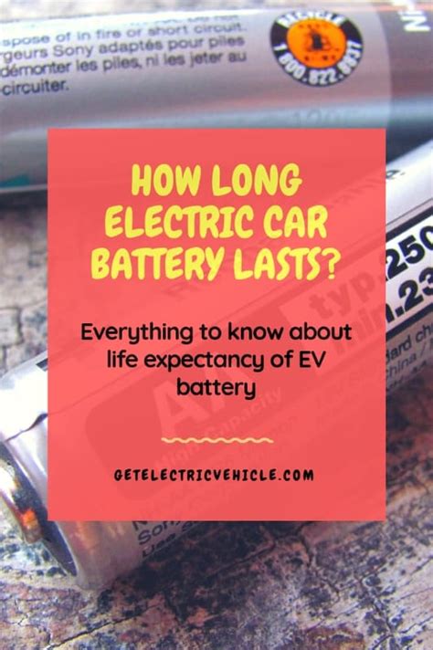 Electric car battery life expectancy: How long EV battery lasts? - Get Electric Vehicle