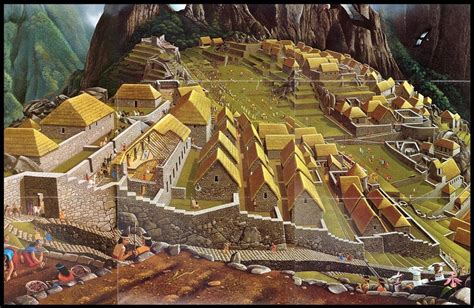 A Regular Friday In Machu Picchu Peru Papertowns Inca America