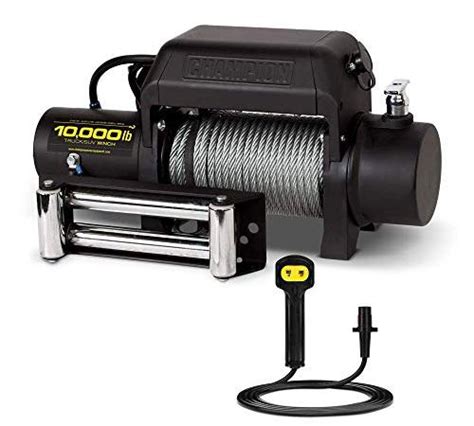 Champion 10000 Lb Trucksuv Winch Kit With Remote Control Winches