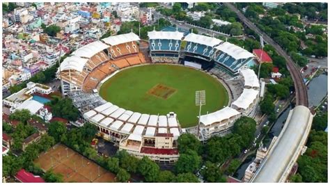 Ma Chidambaram Chepauk Stadium Chennai Boundary Length Seating