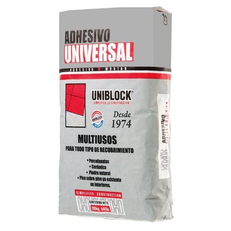 ADHESIVO UNIVERSAL GRIS 20 KG The Home Depot México