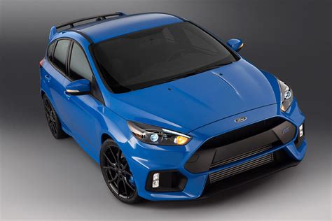 Blue 2 Ford Focus Rs Brightens Up Its Paint For Production Car Magazine