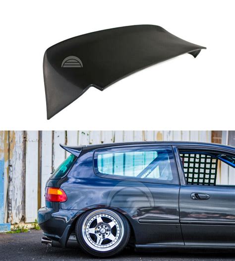 Spoiler Osaka Jdm For Honda Civic Eg Devil Spoon Rear Wing