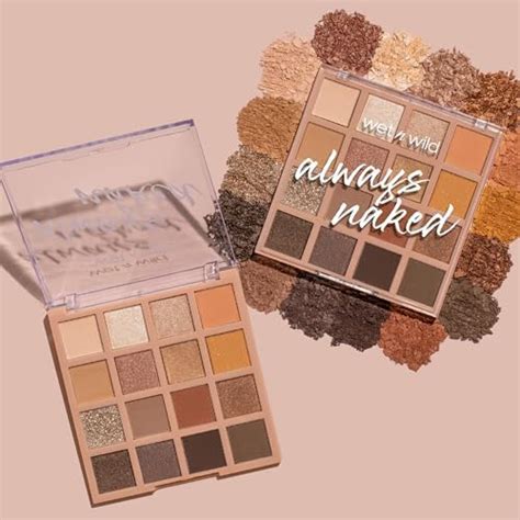 Wet N Wild Always Naked Eyeshadow Palette Nude Neutral Eye Makeup