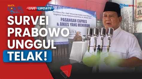 Hasil Survei LSI Tunjukkan Prabowo Unggul Telak Jika Head To Head