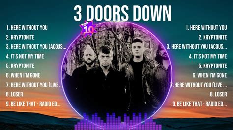 3 Doors Down Greatest Hits Full Album ️ Top Songs Full Album ️ Top 10